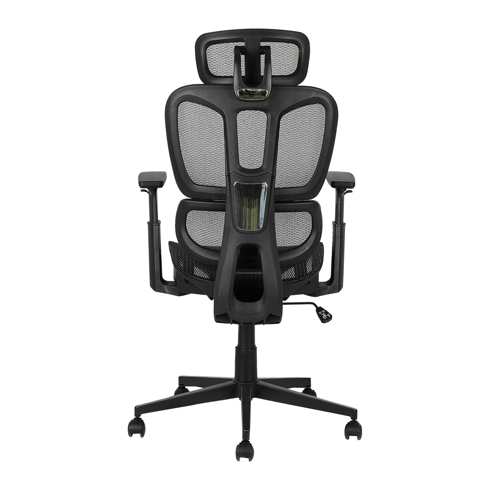 XL-5093 Cadeira ergonômica de malha com divisão lombar