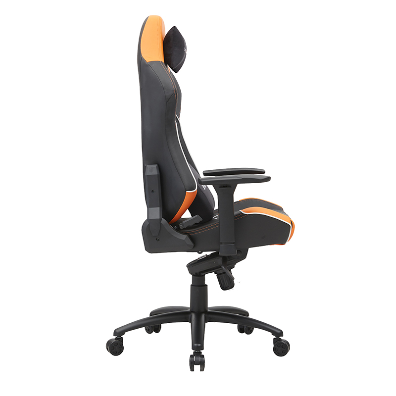 XL-2345-1 Cadeira ergonômica para jogos com encosto de cabeça magnético