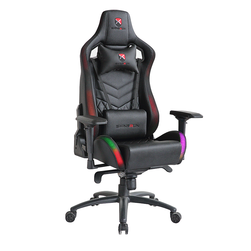 Cadeira ergonômica para jogos em PVC XL-2282-4