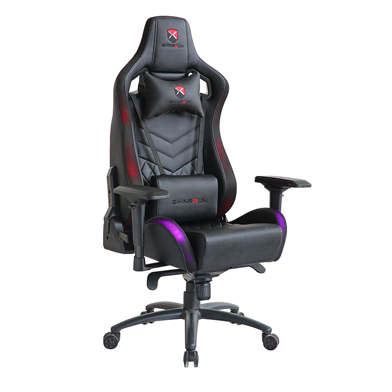 Cadeira ergonômica para jogos em PVC XL-2282-4