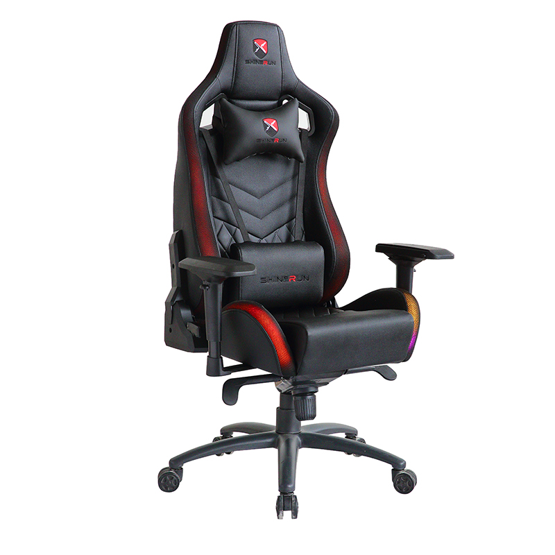 Cadeira ergonômica para jogos em PVC XL-2282-4