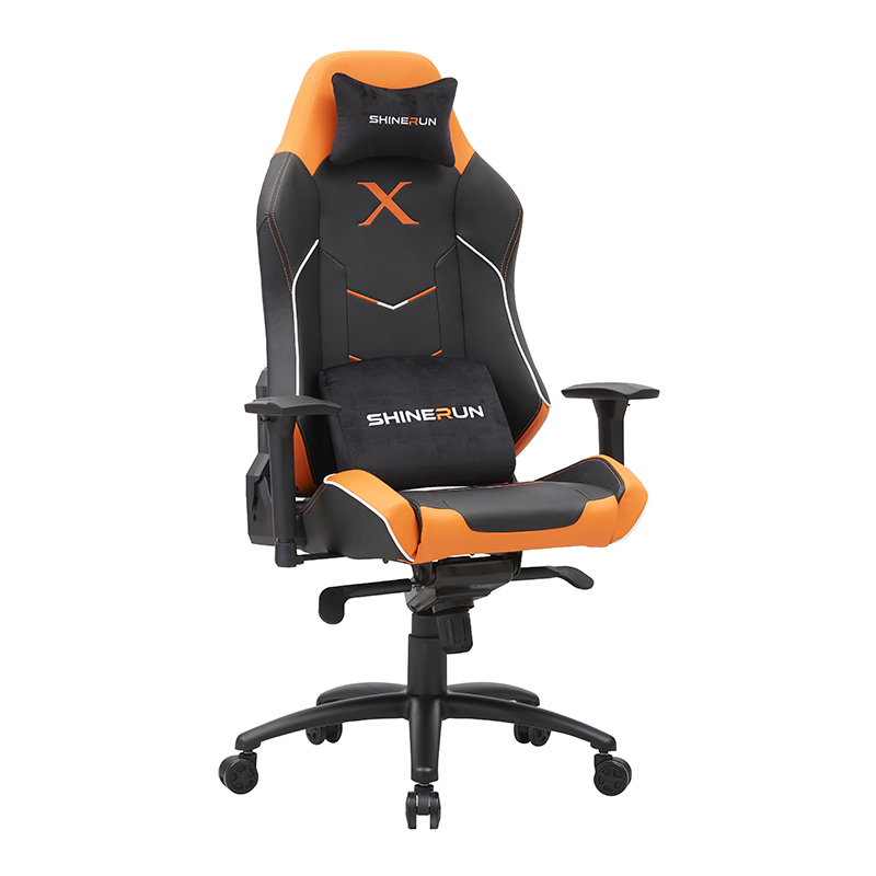 XL-2345-1 Cadeira ergonômica para jogos com encosto de cabeça magnético