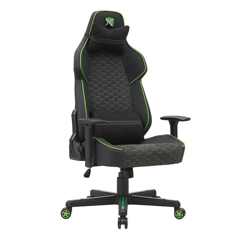 XL-6672-1 Cadeira de jogo ergonômica com assento confortável e elevador