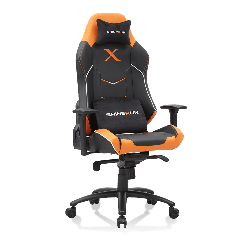 XL-2345-1 Cadeira ergonômica para jogos com encosto de cabeça magnético